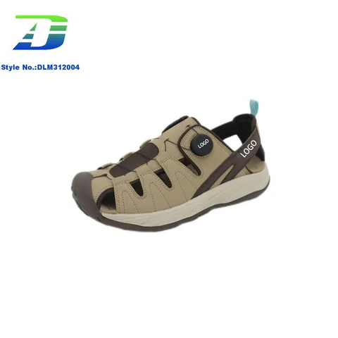 New Close-Toed Anti Collision and Shock Absorbing Summer Hiking Shoes Men's Outdoor Casual Sandal