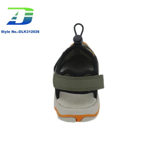 2024 New Children's Outdoor Fashion Wear Resistant Closed Toe Sports Sandal