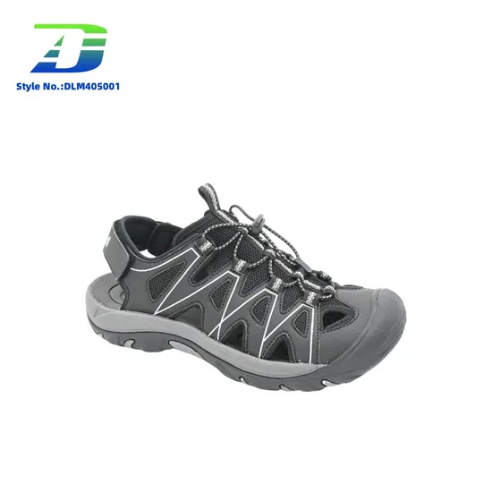 New Summer Beach Shoes Men′ S Summer Breathable Baotou Sports Sandal