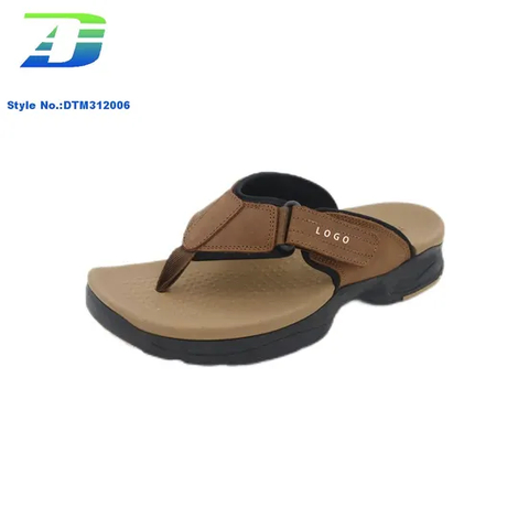 Summer New Anti Slip and Wear-Resistant Flip-Flop for Men's Outdoor Beach Sandal
