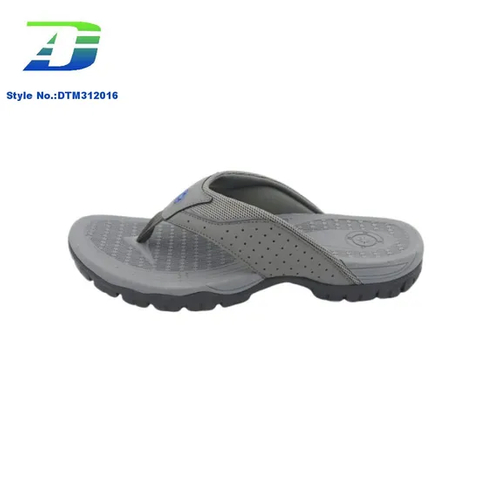 Man's Summer Herringbone Slippers New Anti Slip Oversized Beach Sandal
