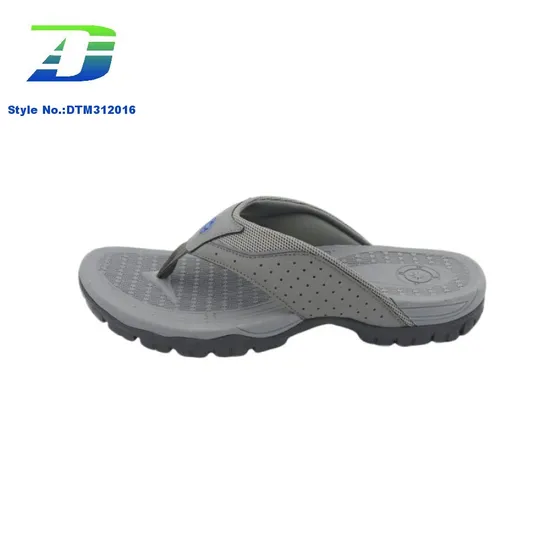 Man's Summer Herringbone Slippers New Anti Slip Oversized Beach Sandal