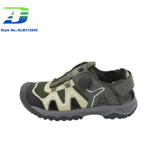 2024 Summer New Outdoor Anti Slip and Water Wading Shoes with Hollow Breathable Baotou Sports Sandal