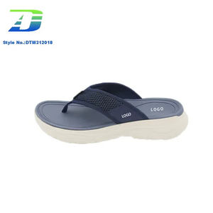 Quanzhou Plant Breathable Mesh Herringbone Slippers Men's Outdoor Slippers Beach Sandal