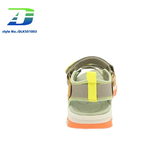 Woven Straps Outdoor Sandal with Eye-Catching Color Combinations