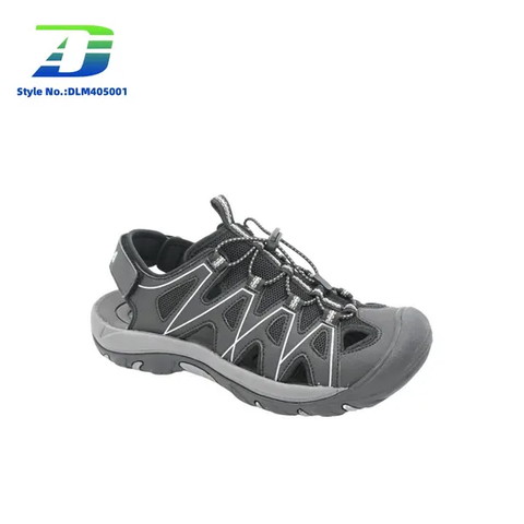Summer Beach Shoes Men′ S Summer Breathable Baotou Sports Sandal