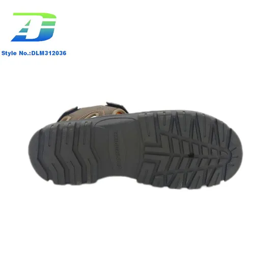 2024 New Fashion Simple Flat Bottom Casual Sandal Men's Comfortable and Breathable Outdoor Shoes