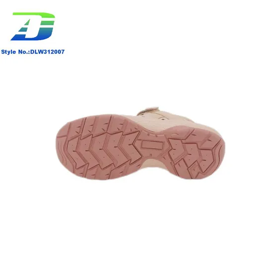 New Women's Anti-Skid Anti-Collision Outdoor Sandal PU and Webbing Hiking Shoes