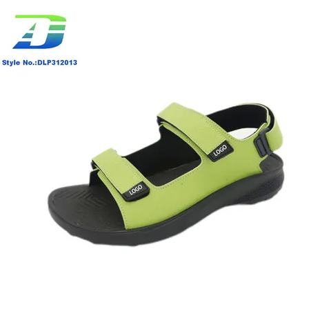 New Couple Wearing PU Upper Beach Shoes for Comfortable Casual Men's and Women's Sandal