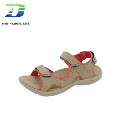 2024 Summer New Anti Slip and Wear Resistant Women's Sandal Outdoor Casual Flat Beach Shoes
