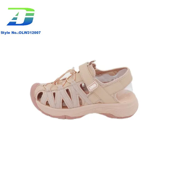2024 New Women's Anti-Skid Anti-Collision Outdoor Sandal PU and Webbing Hiking Shoes