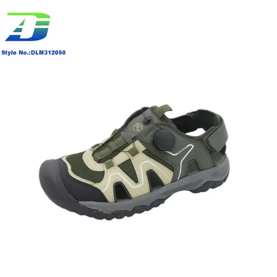 2024 Summer New Outdoor Anti Slip and Water Wading Shoes with Hollow Breathable Baotou Sports Sandal