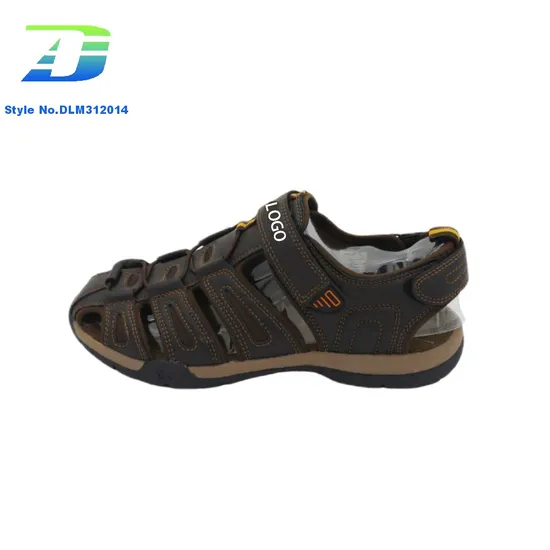 Summer Breathable Men's Outdoor Non Slip Sandal Finished Shoe Upper