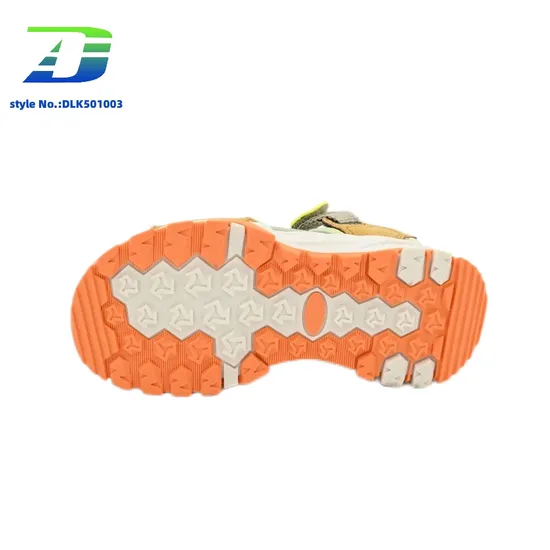 Woven Straps Outdoor Sandal with Eye-Catching Color Combinations