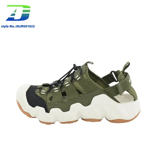 Fashionable Gentleman's Outdoor Athletic Sandal in Trendy Color Blocks