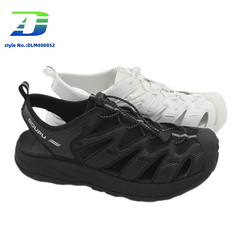 2025 New Men's Summer Comfortable Baotou Beach Shoes Breathable Sports Sandal