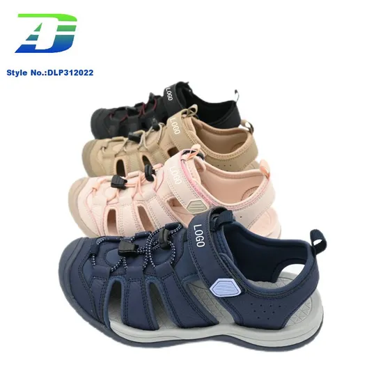 Summer New Men's and Women's Anti Slip and Water Wading Shoes PU Upper Breathable Closed-Toe Sports Sandal