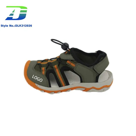 2024 New Children's Outdoor Fashion Wear Resistant Closed Toe Sports Sandal