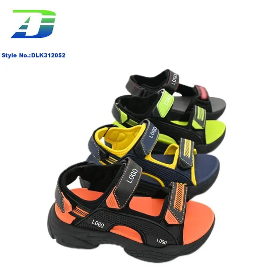 2024 Summer Breathable Children's Outdoor Shoes Anti Slip Wear Resistant Comfortable Casual Sandal