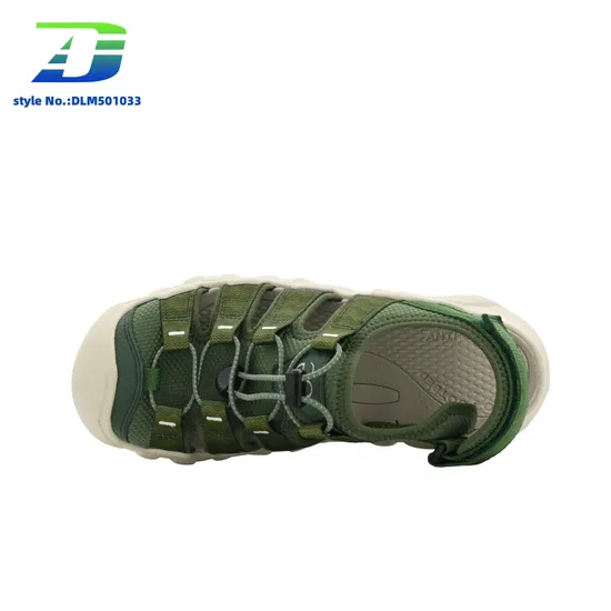 Stylish Men's Sandal Outdoor Woven Design with Toe Protection