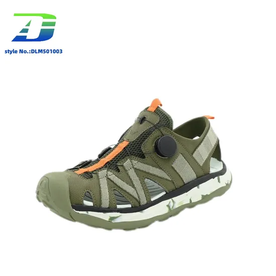 Fashion-Forward Outdoor Sandal with Durable Toe Protection for Men