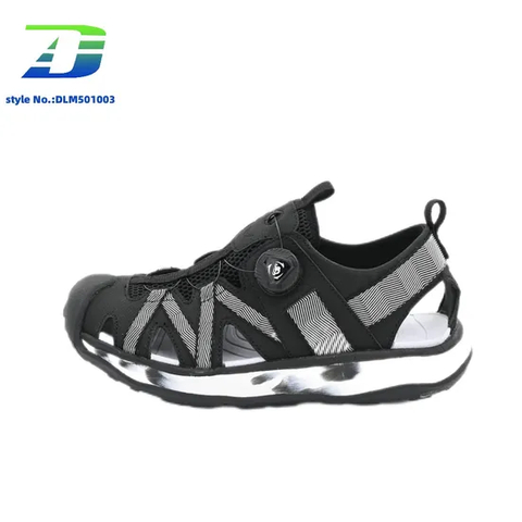 Stylish Men's Sandal with Enhanced Toe Protection for Everyday Adventure