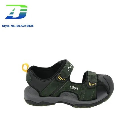 2024 New Multi Color Children's Fashion Anti Collision Shoes Mesh Upper Outdoor Sandal
