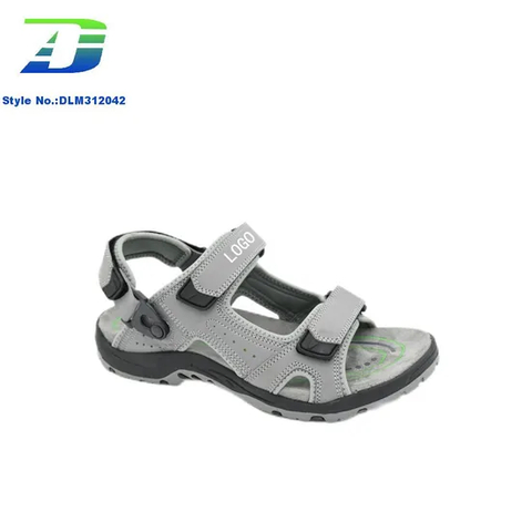 2024 New Men's Summer Flat Bottom Shoes Comfortable and Anti Slip Simple Sandal