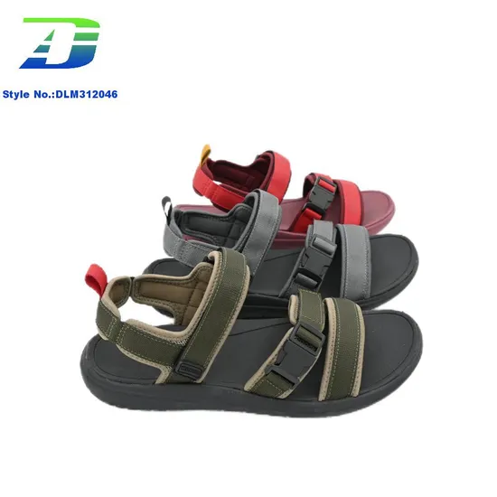 Classic Trendy Men's Shoes Outdoor Anti Slip and Wear Resistant Simple Sandal