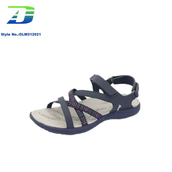 Bohemian Casual Style Comfortable and Anti Slip Flat Bottom Women's Sandal Outdoor Beach Shoes