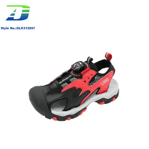 Comfortable and Breathable Mesh Children's Outdoor Beach Shoes Retro Versatile Fashion Sandal