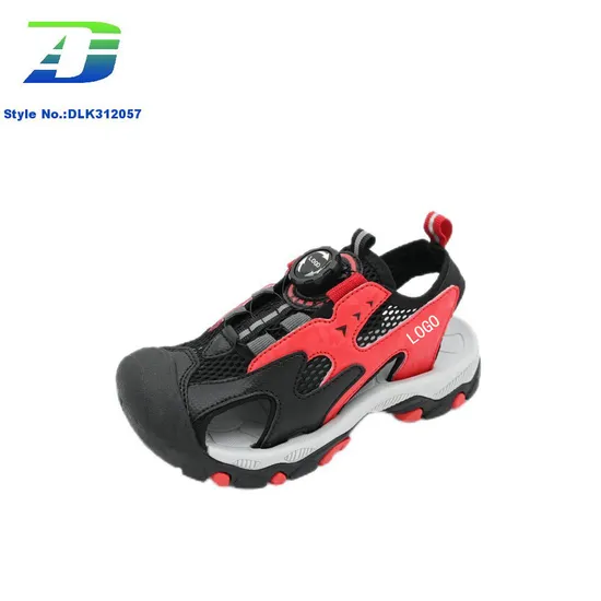 Comfortable and Breathable Mesh Children's Outdoor Beach Shoes Retro Versatile Fashion Sandal