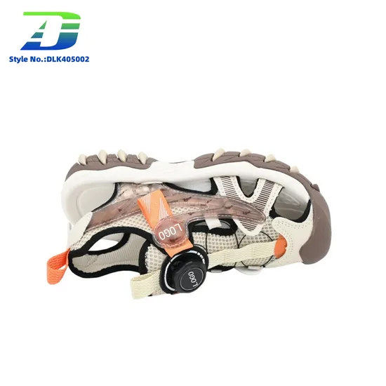 2024 New Outdoor Boys' and Girls' Hollow Breathable Baotou Campus Sports Sandal