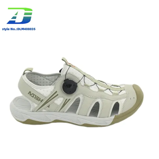 2024 Summer Beach Shoes Men′ S Summer Breathable Baotou Sports Sandal