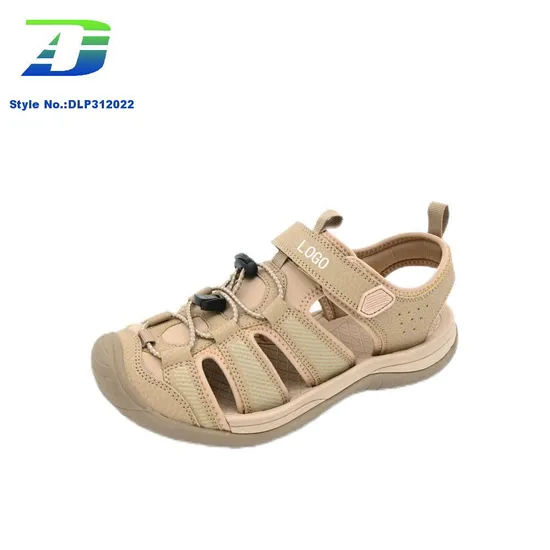 Summer New Outdoor Beach Shoes Men's and Women's Anti Slip Breathable Closed Toe Sports Sandals