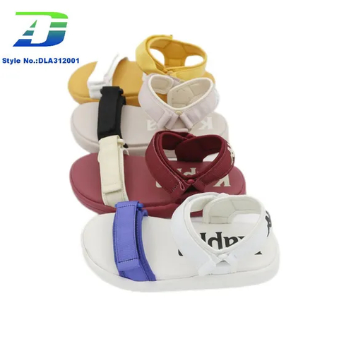 2024 Fashion New Simple Contrast Color Men's and Women's Shoes Summer Comfortable Anti Slip Casual Sandal