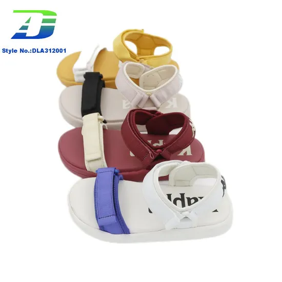 2024 Fashion New Simple Contrast Color Men's and Women's Shoes Summer Comfortable Anti Slip Casual Sandal