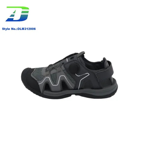 2024 Spring/Summer New Breathable Closed Toe Sports Sandal Outdoor Non Slip Hiking Men's Beach Shoes