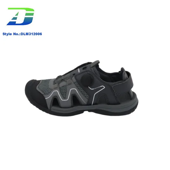 2024 Spring/Summer New Breathable Closed Toe Sports Sandal Outdoor Non Slip Hiking Men's Beach Shoes