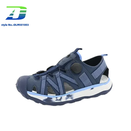 Fashion-Forward Men's Outdoor Sandal with Durable Toe Protection