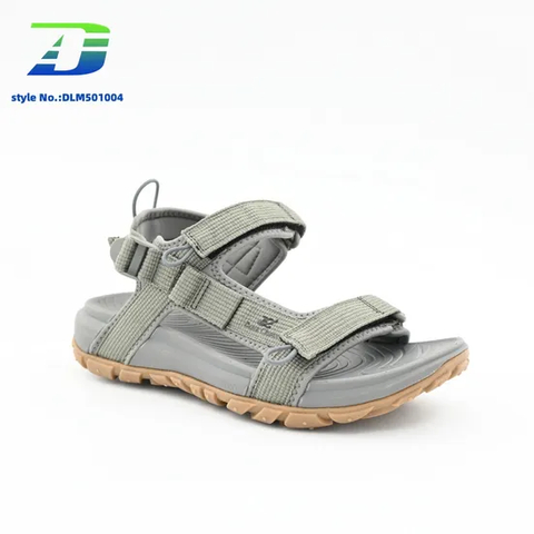 Comfort-Fit Men's Summer Sandals with Open-Toe Design for Everyday Wear
