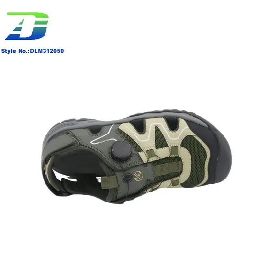 2024 Summer New Outdoor Anti Slip and Water Wading Shoes with Hollow Breathable Baotou Sports Sandal