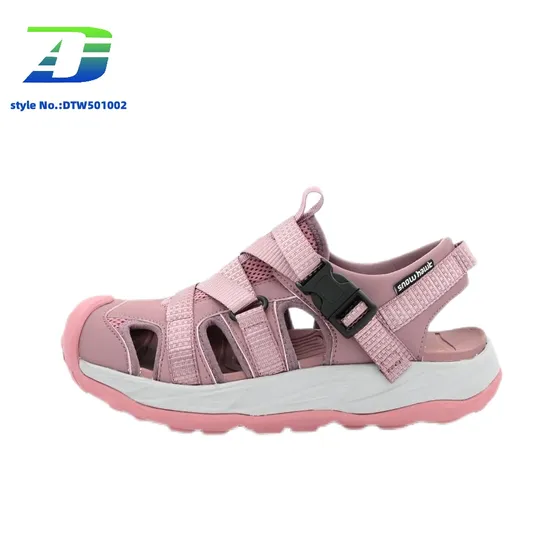Stylish Women's Outdoor Sandal with Comfortable Toe Closure Design