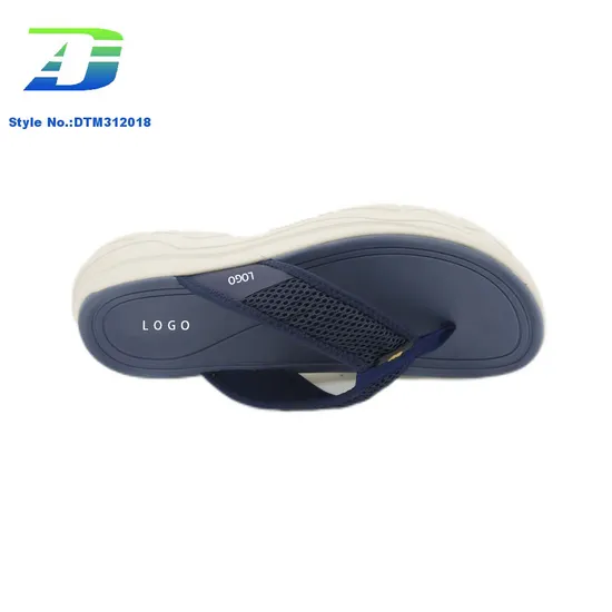 Quanzhou Plant Breathable Mesh Herringbone Slippers Men's Outdoor Slippers Beach Sandal