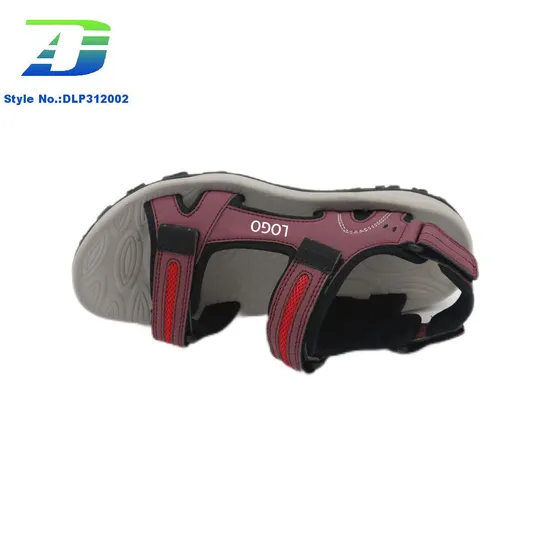 Customized Open Toe PU and Mesh Upper School Shoes Outdoor Lady Male Casual Comfortable Sandal