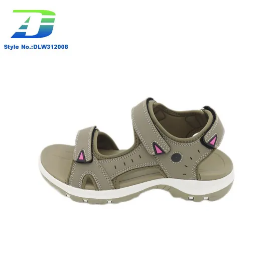 Summer New Casual Versatile Breathable Sandal Women's PU Upper Wading Beach Shoes