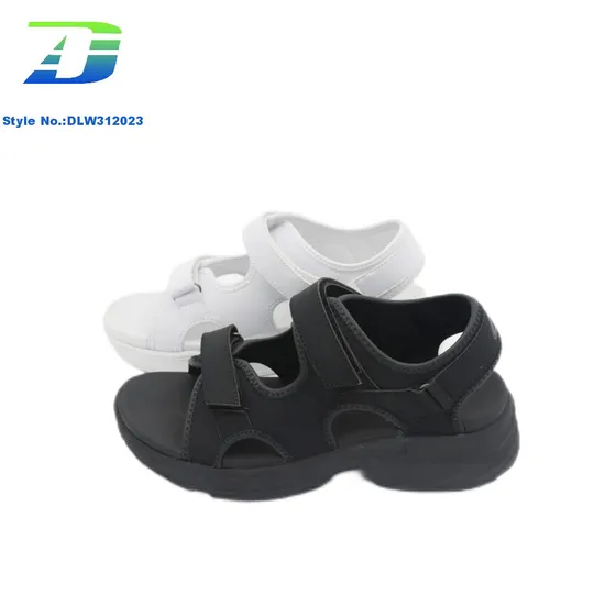Spring/Summer New Solid Color Series Simple Women's Sandal Comfortable and Casual Beach Shoes