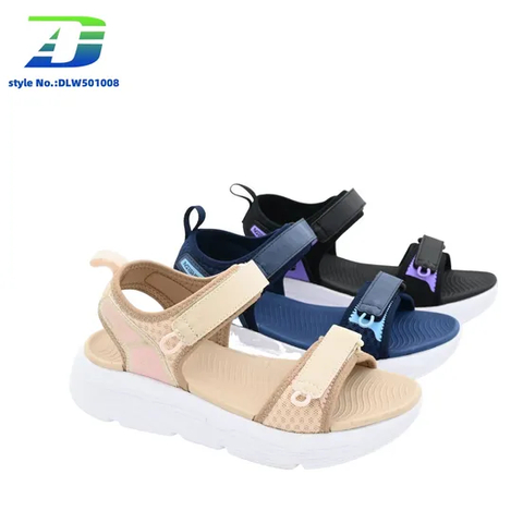 Comfortable and Chic Women's Outdoor Sandals with Adjustable Belt