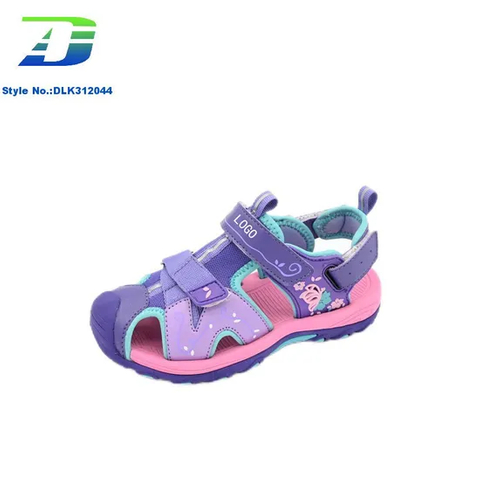 2024 New Sweet Color Matching Children's Outdoor Sandal Summer Kids Beach Shoes