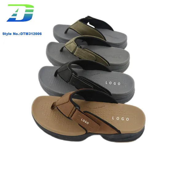Summer New Anti Slip and Wear-Resistant Flip-Flop for Men's Outdoor Beach Sandal